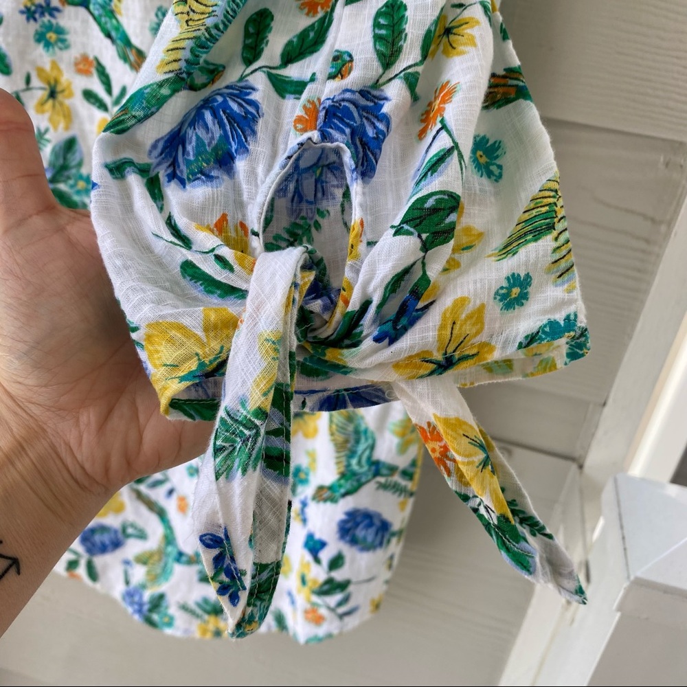 OLD NAVY Off The Shoulder Parrot Dress - Picture 2 of 12